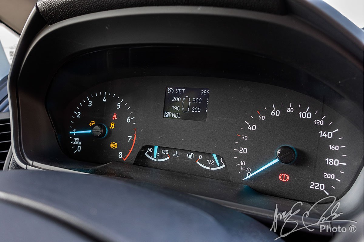 Cảm biến áp suất lốp trên Ford EcoSport 2020.